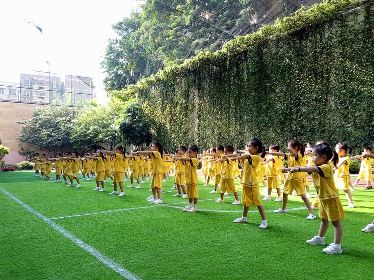 “陽光鍛煉，快樂課間操”—2017-2018年秋季早操展示